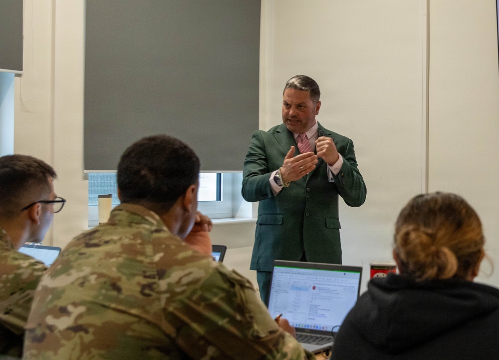 USAREUR-AF Holds European Physical Security Officer Course At Camp Kosciuszko