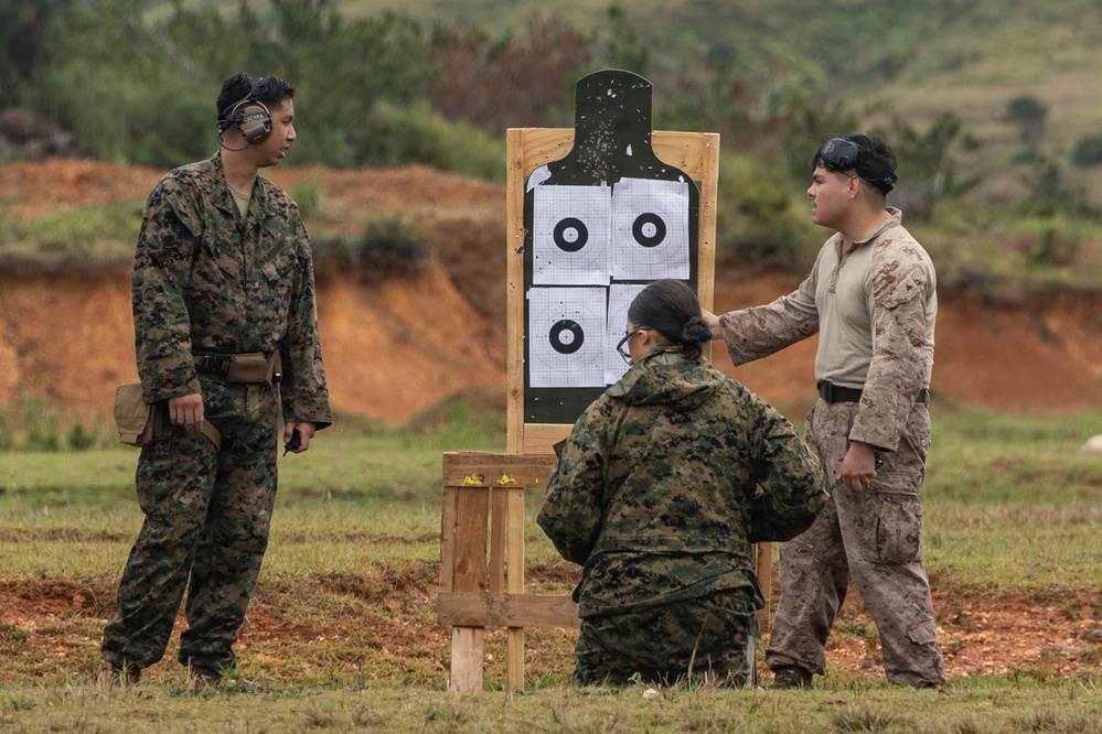COMMSTRAT Marines conduct a field training exercise at Camp Hansen