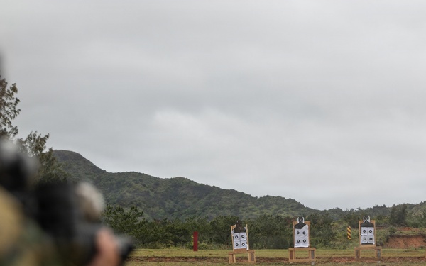COMMSTRAT Marines conduct a field training exercise at Camp Hansen