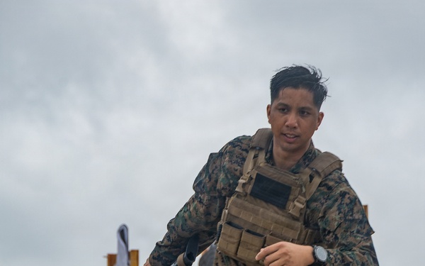COMMSTRAT Marines conduct a field training exercise at Camp Hansen