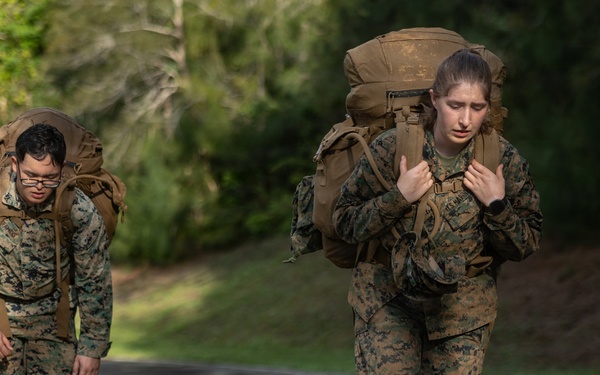 COMMSTRAT Marines conduct a field training exercise at Camp Hansen