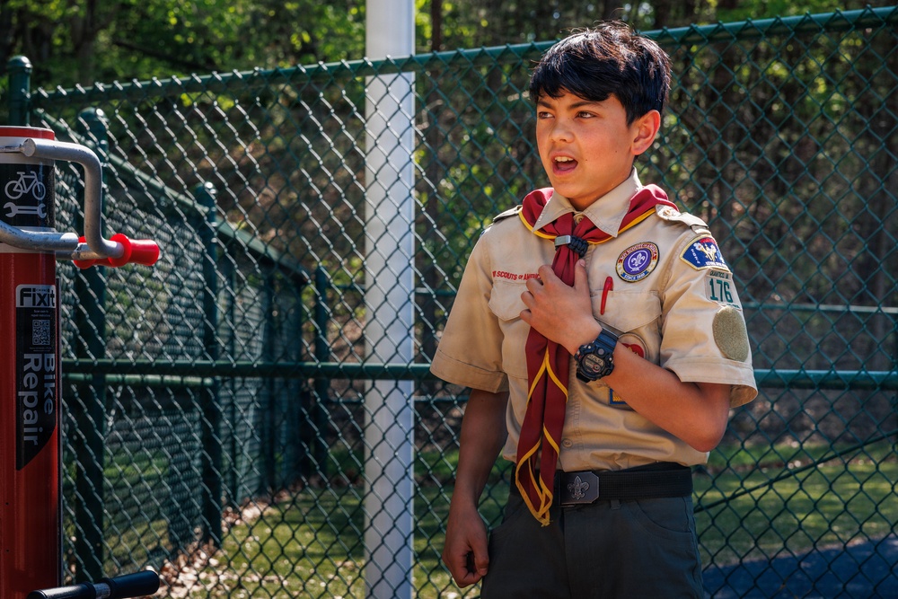 A Life Scout Honored for his Dedication