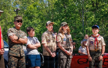 A Life Scout Honored for his Dedication