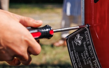 A Life Scout Honored for his Dedication