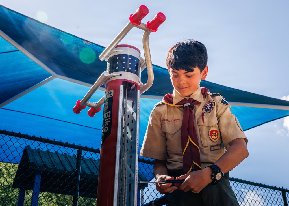 A Life Scout Honored for his Dedication