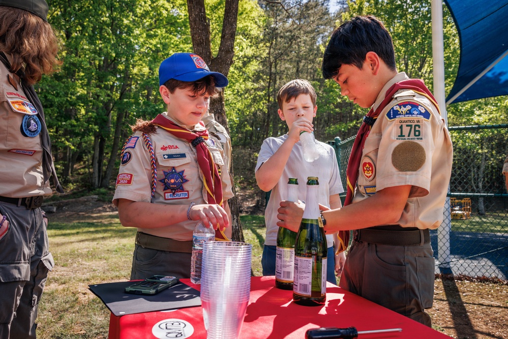 A Life Scout Honored for his Dedication