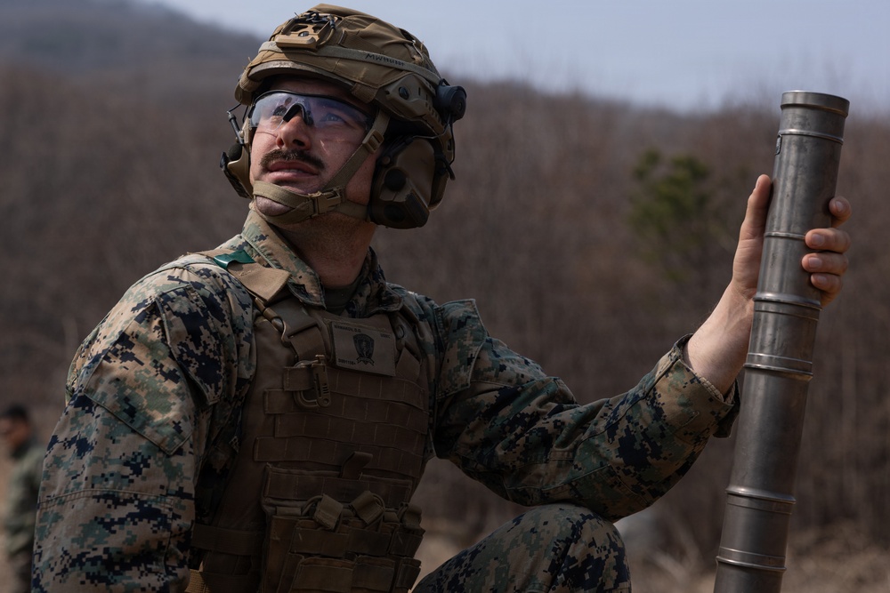 U.S. Marines with 12th LCT Execute Bilateral Live-Fire Range: Day 1