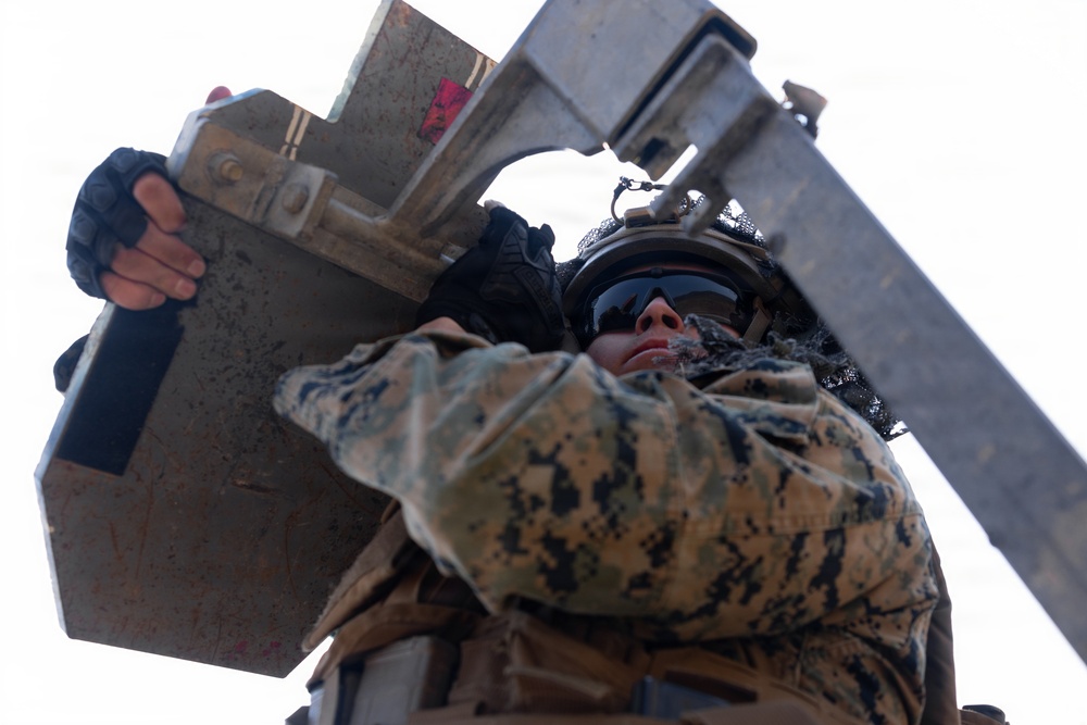 U.S. Marines with 12th LCT Execute Bilateral Live-Fire Range: Day 1