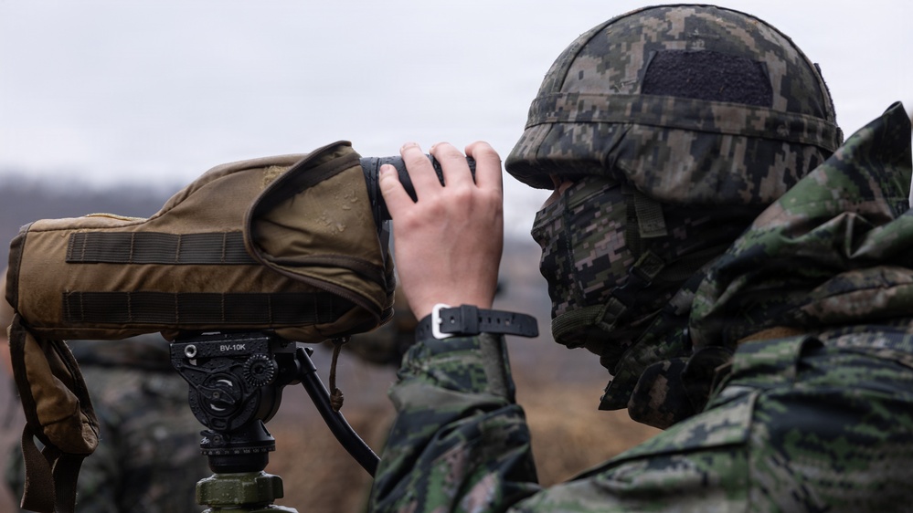 U.S. Marines with 12th LCT Execute Bilateral Live-Fire Range: Day 2