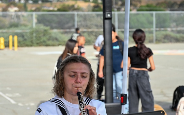 Navy Band Southwest at Bancroft Elementary School