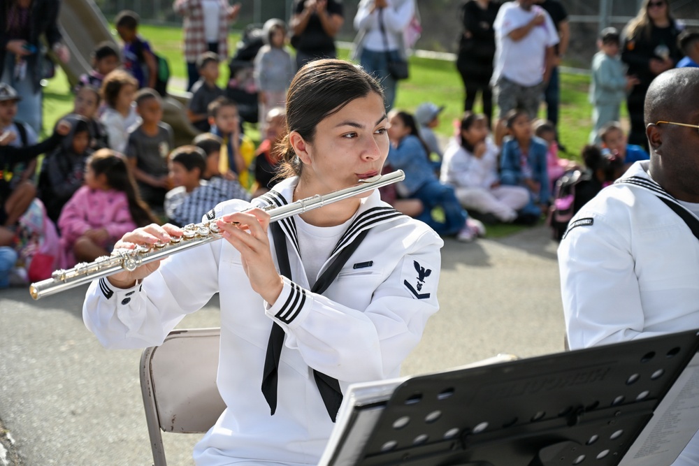 Navy Band Southwest at Bancroft Elementary School