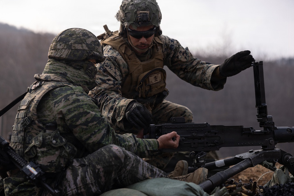 U.S. Marines with 12th LCT Execute Bilateral Live-Fire Range: Day 2