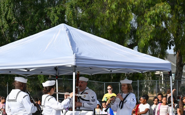 Navy Band Southwest at Bancroft Elementary School