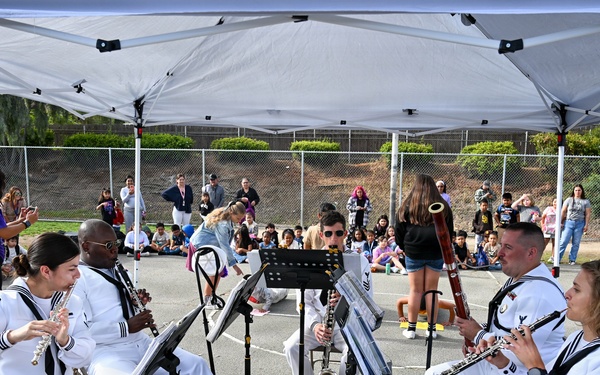 Navy Band Southwest at Bancroft Elementary School
