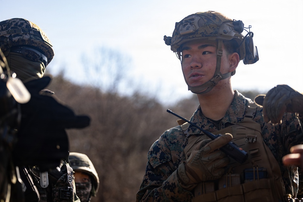 U.S. Marines with 12th LCT Execute Bilateral Live-Fire Range: Day 3