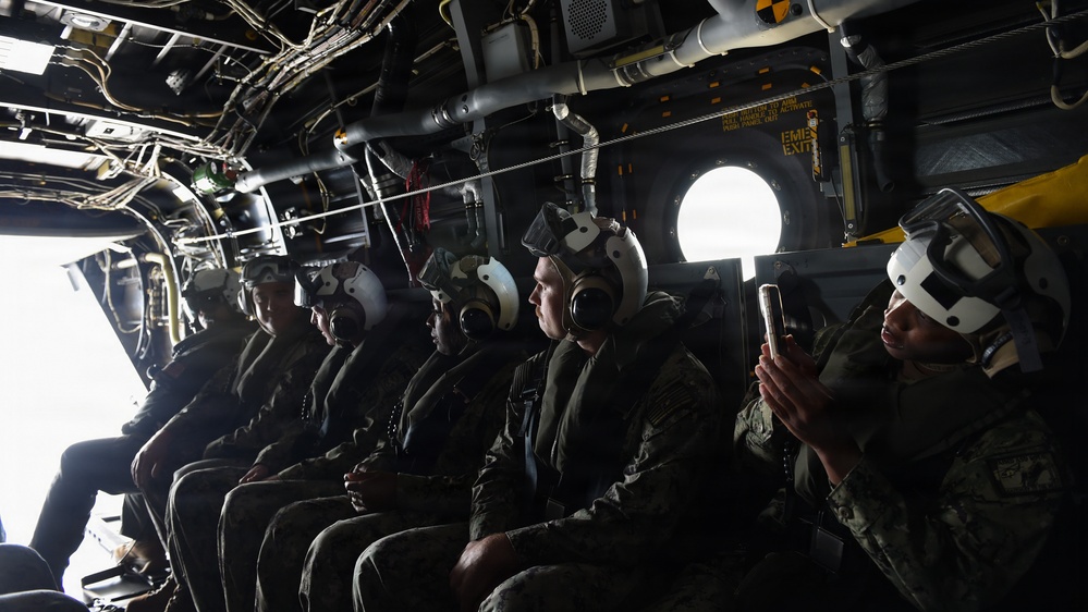 Sailor of the Year CMV-22B Orientation Flight