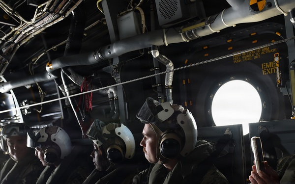Sailor of the Year CMV-22B Orientation Flight