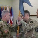 Col. Andrew Walsh passes the 304th Cyber Battalion's colors to Lt. Col. Joel Joyce during the battalion's Change of Command Ceremony at Camp Parks, Calif., on April 11, 2026.