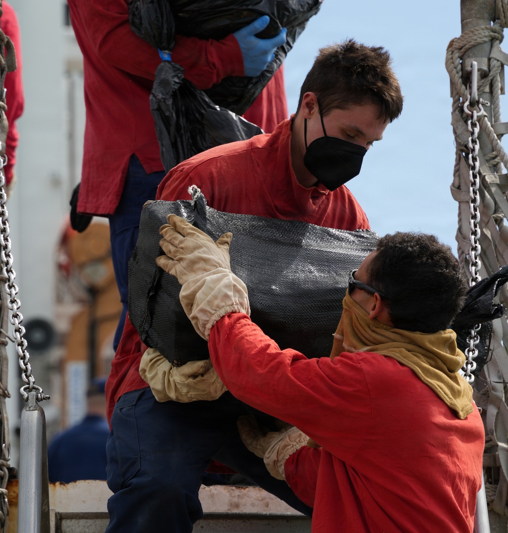 Coast Guard offloads $28.7 million in illicit drugs