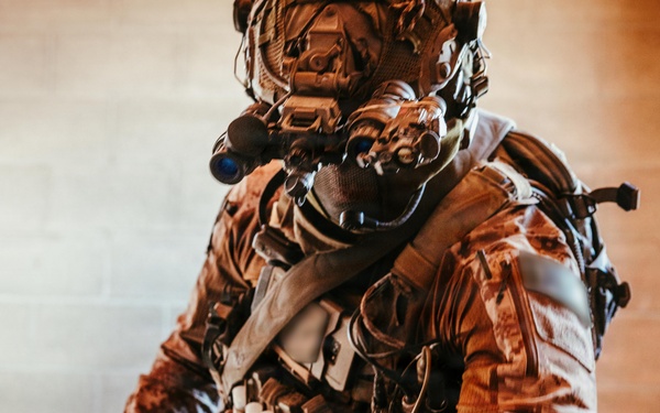 U.S. Marine Raiders conduct combined arms live-fire exercise