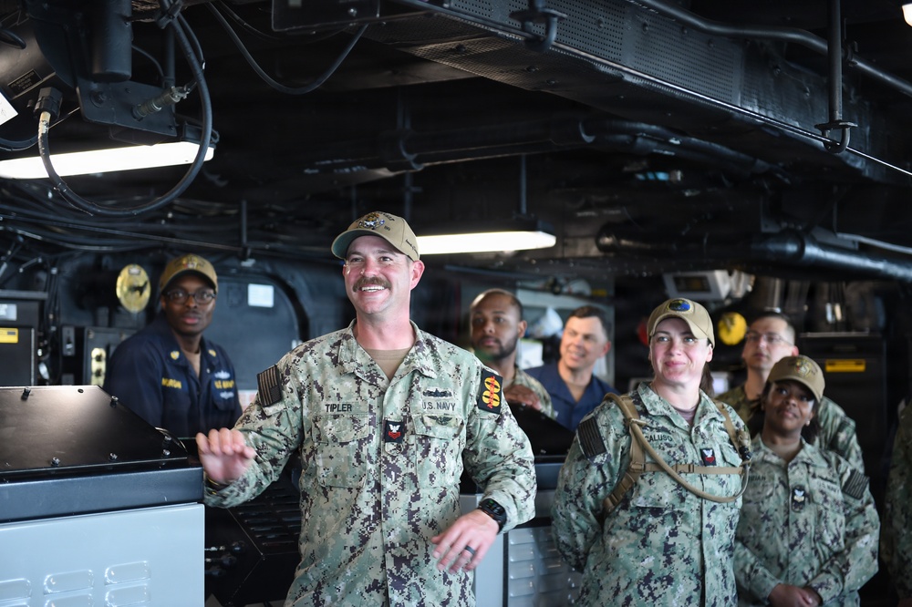 Sailor of the Year Candidates USS Arlington (LPD 24) Tour