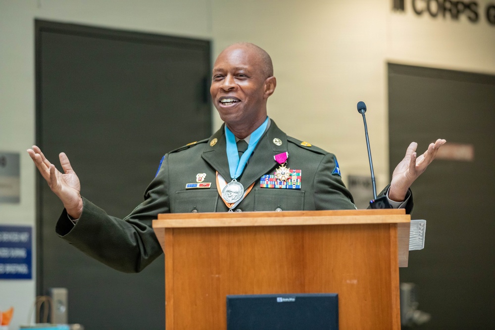 Retirement ceremony for Command Sergeant Major Derek C. Davis held on Fort Hood, TX