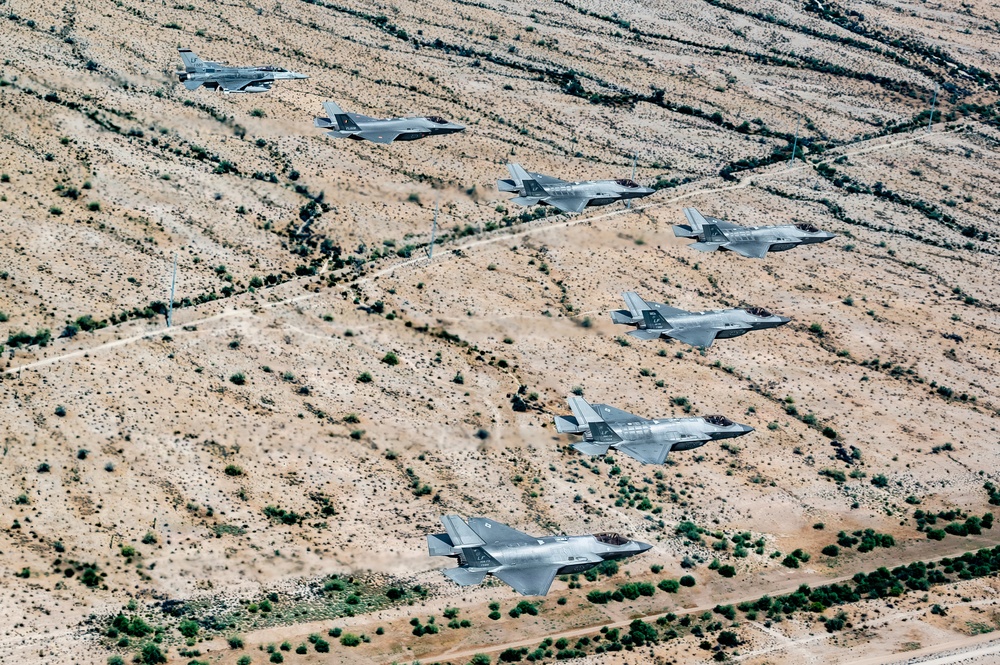 Luke AFB's 7 Squadrons Demonstrate Integrated Airpower