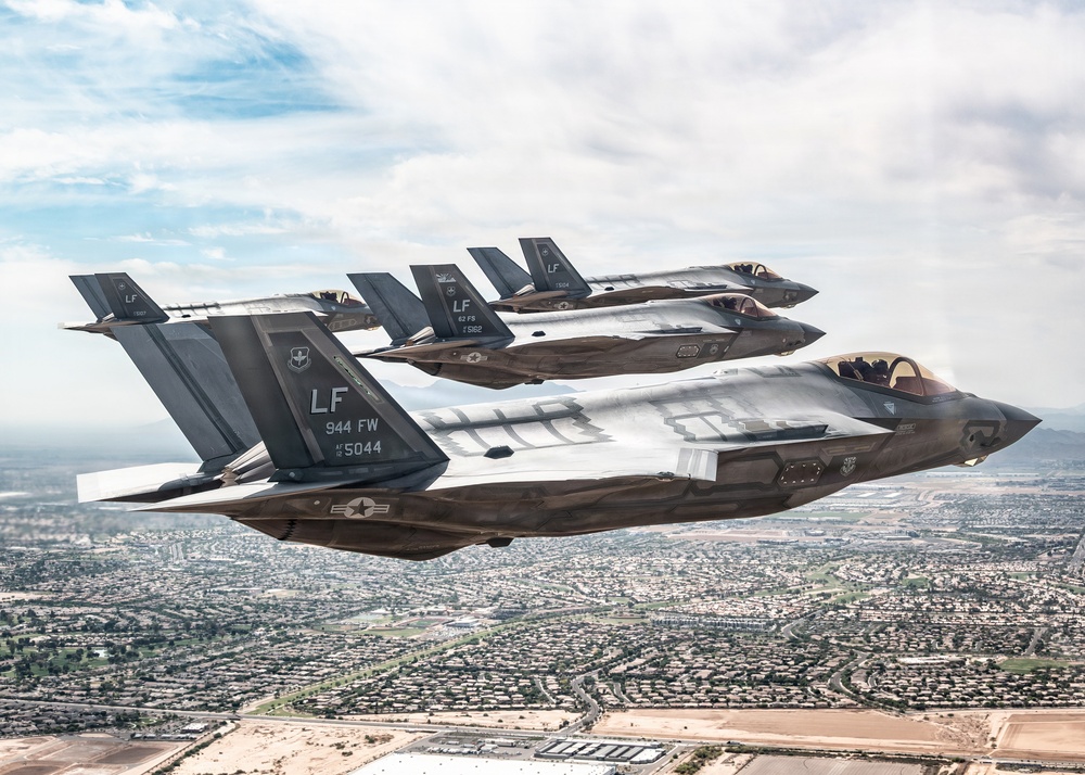 Luke AFB's 7 Squadrons Demonstrate Integrated Airpower