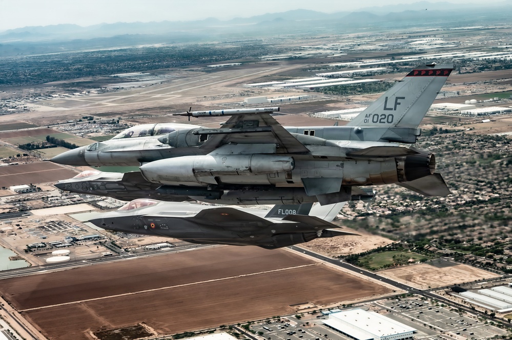 Luke AFB's 7 Squadrons Demonstrate Integrated Airpower