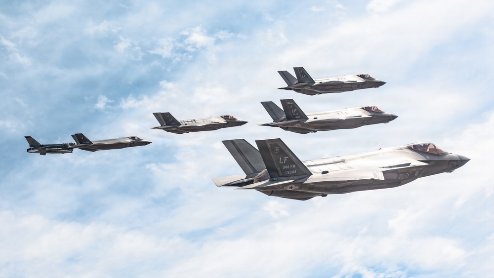 Luke AFB's 7 Squadrons Demonstrate Integrated Airpower