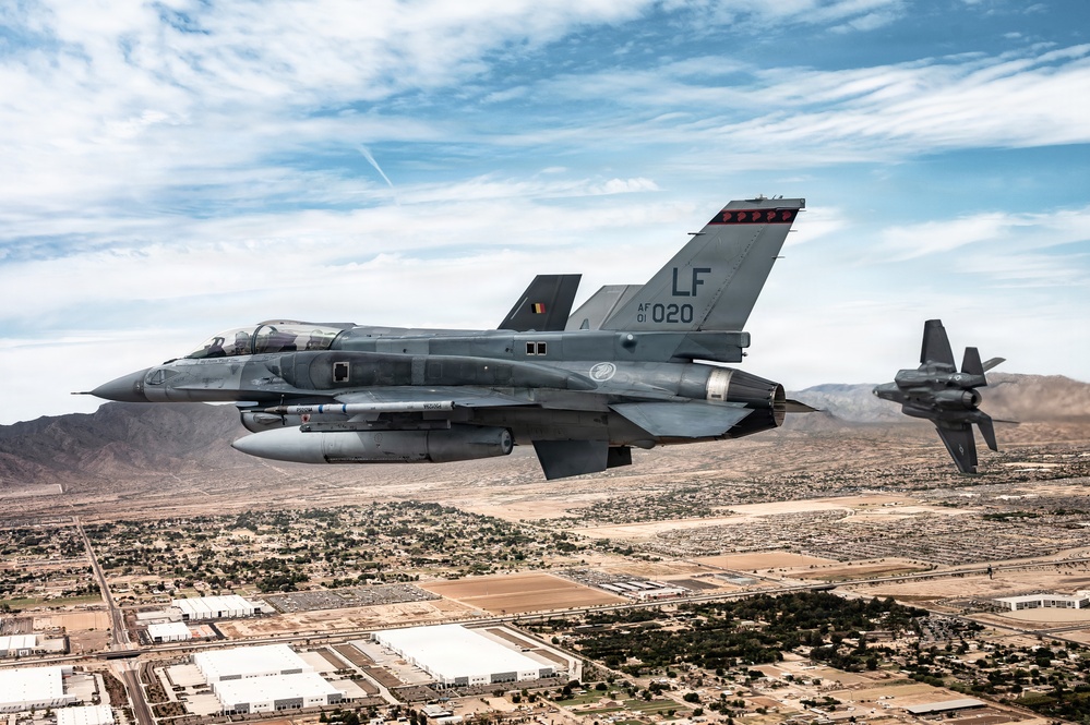 Luke AFB's 7 Squadrons Demonstrate Integrated Airpower