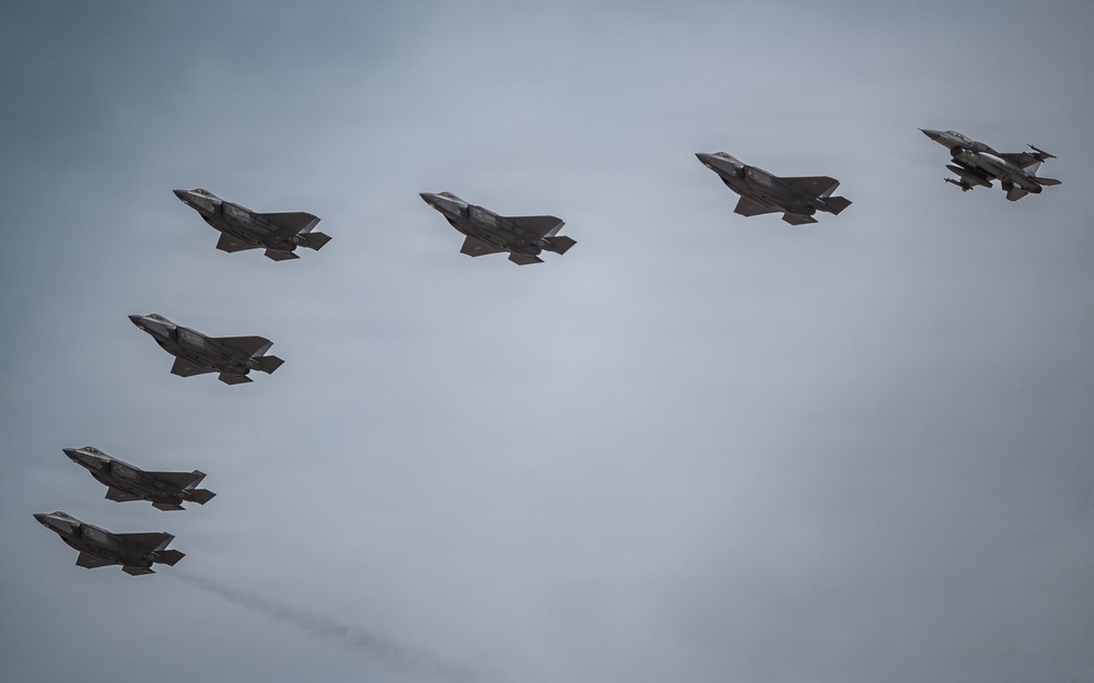 Luke AFB's 7 Squadrons Demonstrate Integrated Airpower