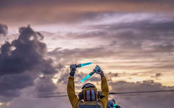 USS Iwo Jima Conducts Flight Operations