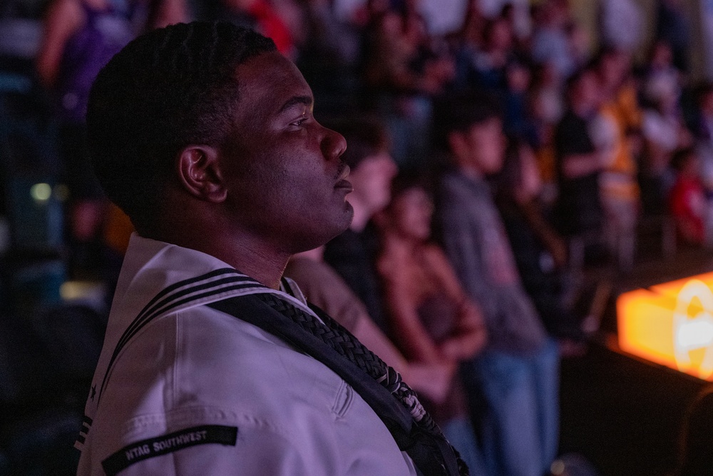 San Diego Seal's Honors Local Recruiter