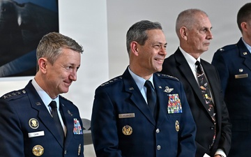 CSAF Wilsbach makes Doolittle Raiders toast