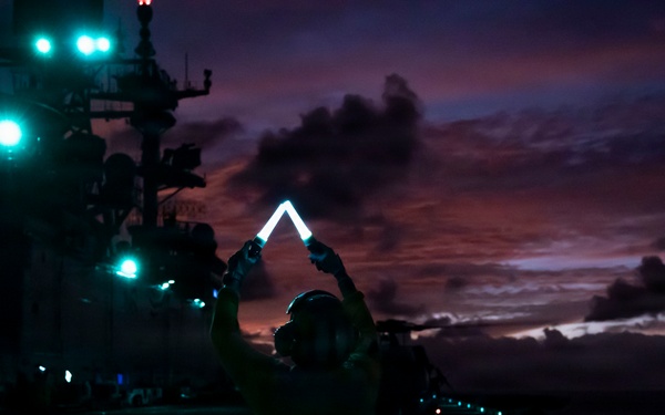 USS Iwo Jima Conducts Flight Operations