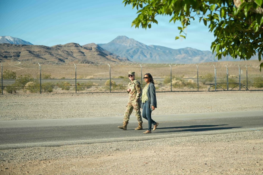Walk to End Suicide draws Creech Airmen daily