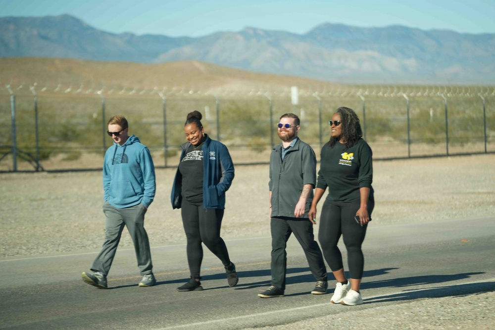 Walk to End Suicide draws Creech Airmen daily