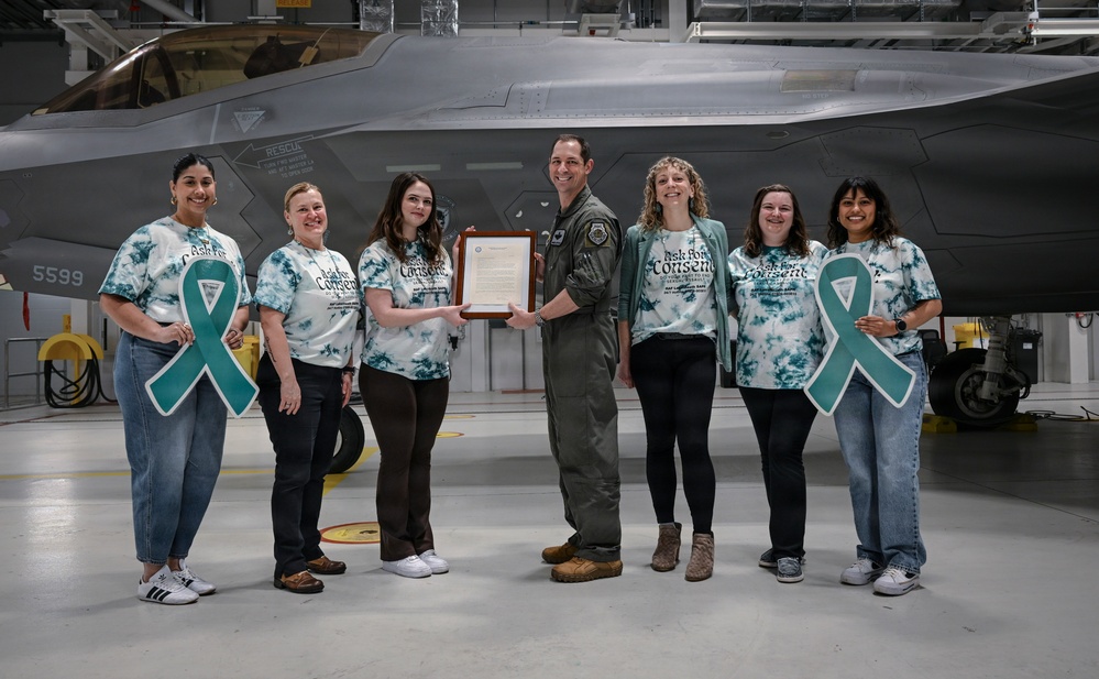 48 Fighter Wing honors April as Sexual Assault Awareness and Prevention Month