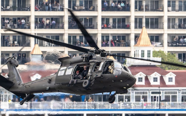 Military aircraft showcase capabilities during Thunder Over Louisville air show