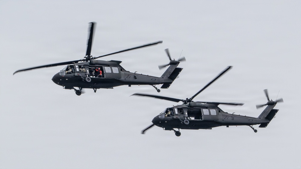 Military aircraft showcase capabilities during Thunder Over Louisville air show