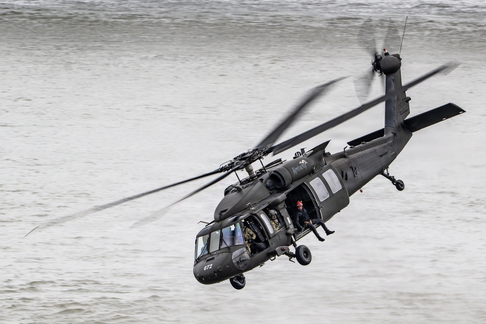 Military aircraft showcase capabilities during Thunder Over Louisville air show