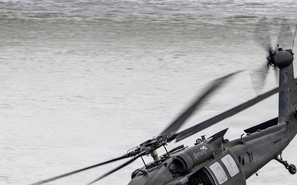 Military aircraft showcase capabilities during Thunder Over Louisville air show