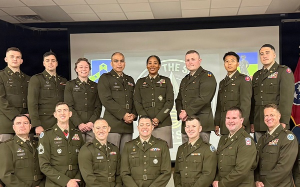 Tennessee Army National Guard commissions new officers
