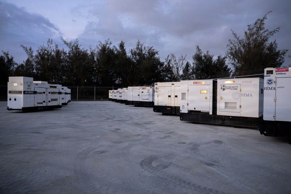Supplies Ready to Move out of Guam Distribution Center