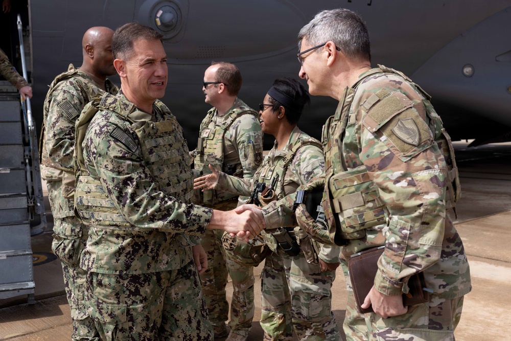 CENTCOM Commander visits troops in Middle East
