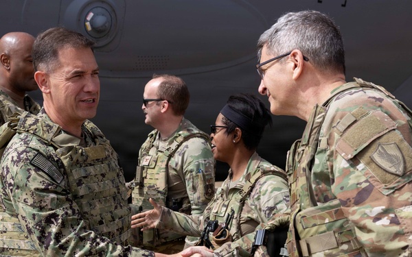 CENTCOM Commander visits troops in Middle East