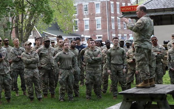 Maryland Army National Guard soldiers take on Norwegian Foot March