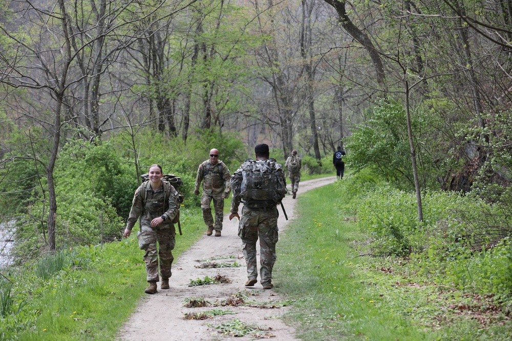 Maryland Army National Guard soldiers take on Norwegian Foot March