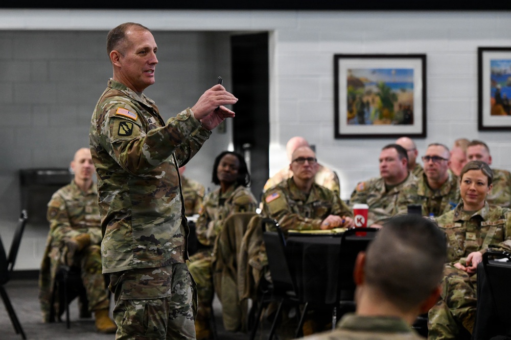 SEA John Raines Visits Minnesota National Guard